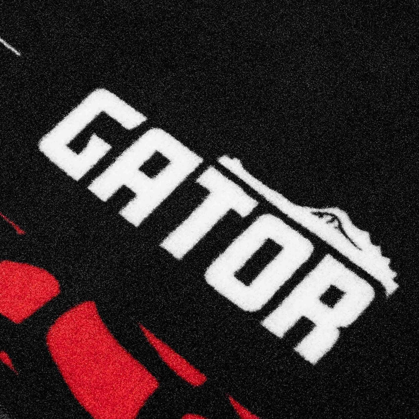 Gator Drum Rug Black 78″ x 66″