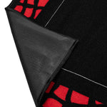 Gator Drum Rug Black 78″ x 66″