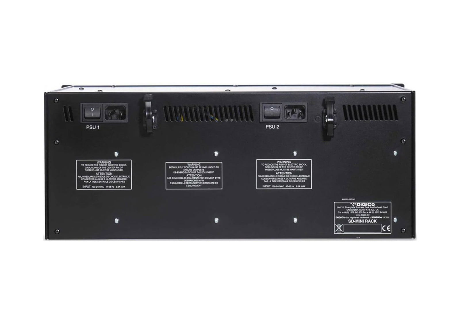 DiGiCo X-SDRM-MADI, SD-MiNi Rack Stage Box - MADI only