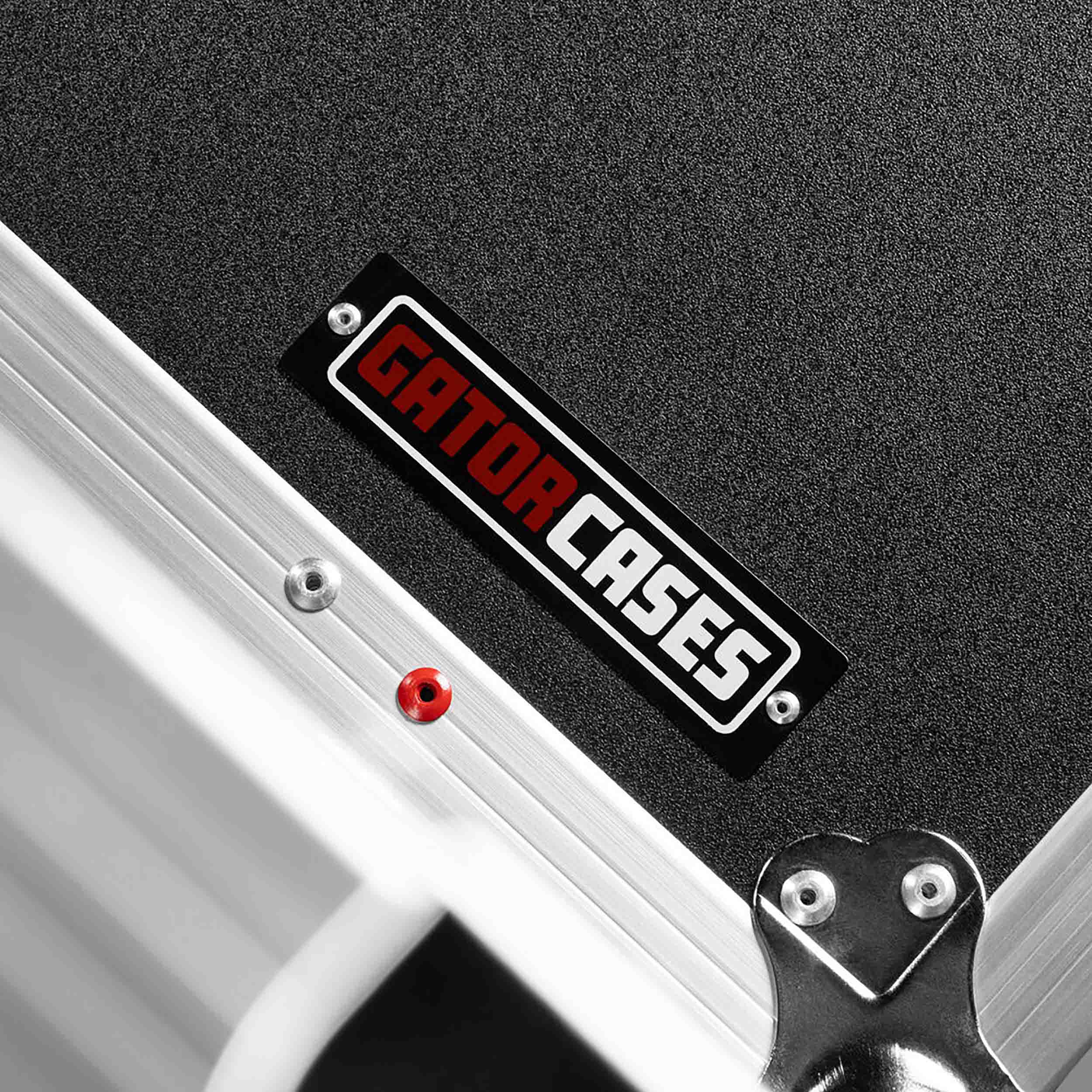 Gator GTOUR-MIXERXL-12U-4D2T Mixer Case with 12 RU Rack, Four Drawers, and Two Tables