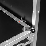 Gator GTOUR-MIXERXL-12U-4D2T Mixer Case with 12 RU Rack, Four Drawers, and Two Tables