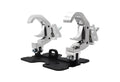 Odyssey LAC26FQLBP Dual Snap Dual Clamp with Mounting Plate for 2" Tube - 330 lbs