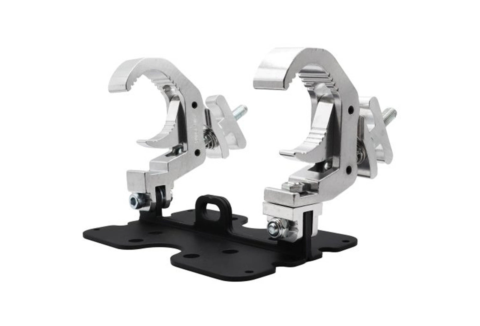Odyssey LAC26FQLBP Dual Snap Dual Clamp with Mounting Plate for 2" Tube - 330 lbs