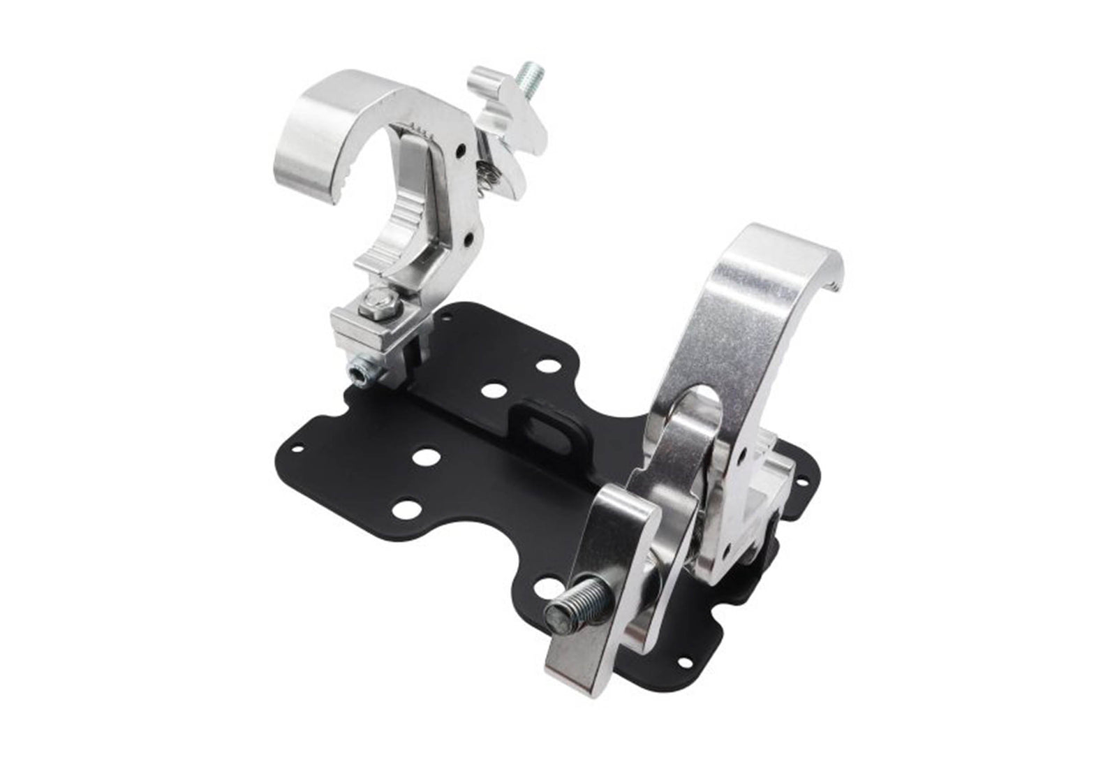 Odyssey LAC26FQLBP Dual Snap Dual Clamp with Mounting Plate for 2" Tube - 330 lbs