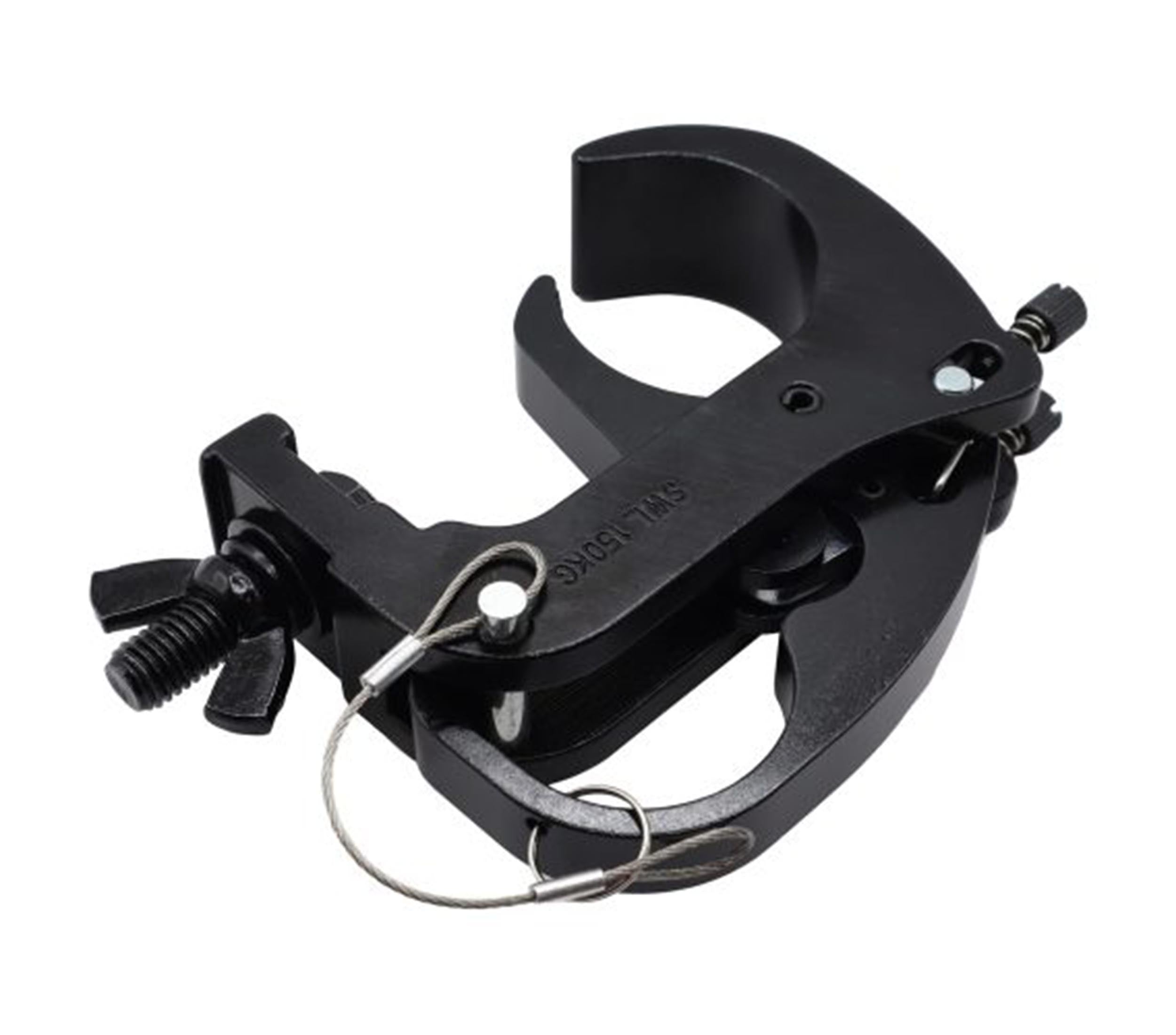 Odyssey LAC28QLB Ultra Swift Clamp for 2" Tube 330 lbs Load Capacity - Black