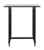 Gator RI-STRK-14U-BLK Wood Rack Cabinet 14 RU Black