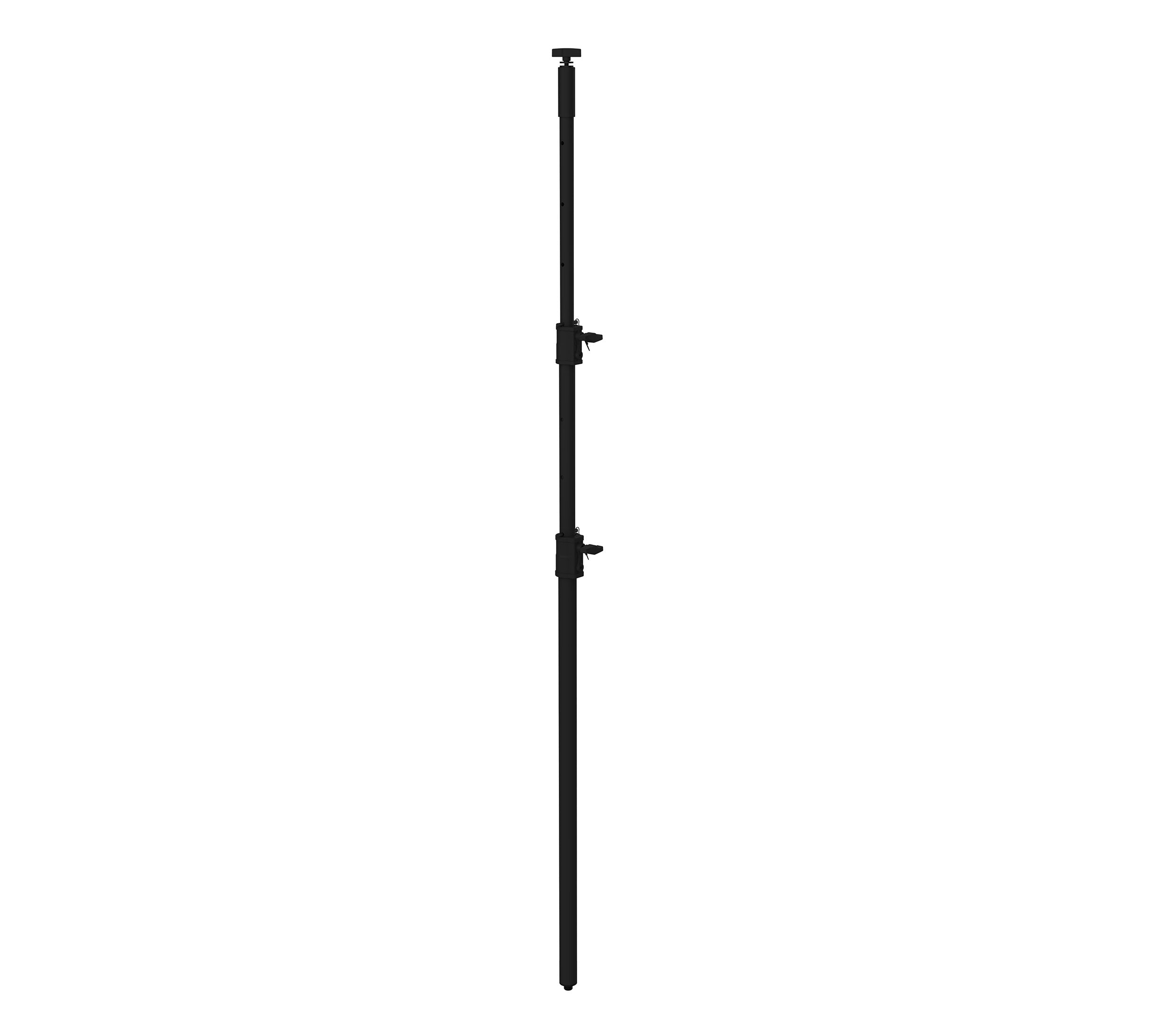 Odyssey LSBP120POLE-B, 120" Long Lighting Pole - Black