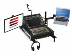 ProX XSM-DIGQ112DHWLMA Flight Case for DiGiCo Quantum 112 with Doghouse, Monitor Arm and Laptop Support