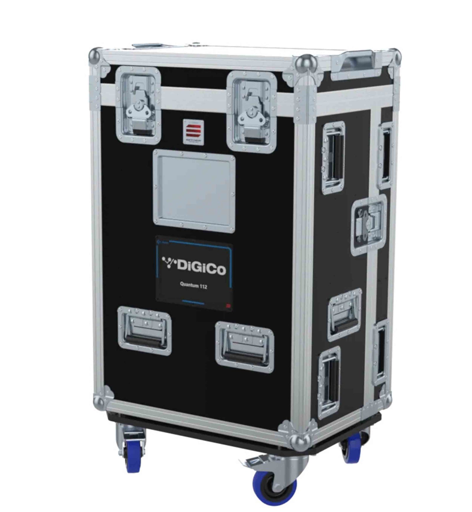 ProX XSM-DIGQ112DHWLMA Flight Case for DiGiCo Quantum 112 with Doghouse, Monitor Arm and Laptop Support