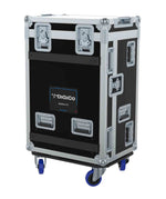 ProX XSM-DIGQ112DHWLMA Flight Case for DiGiCo Quantum 112 with Doghouse, Monitor Arm and Laptop Support