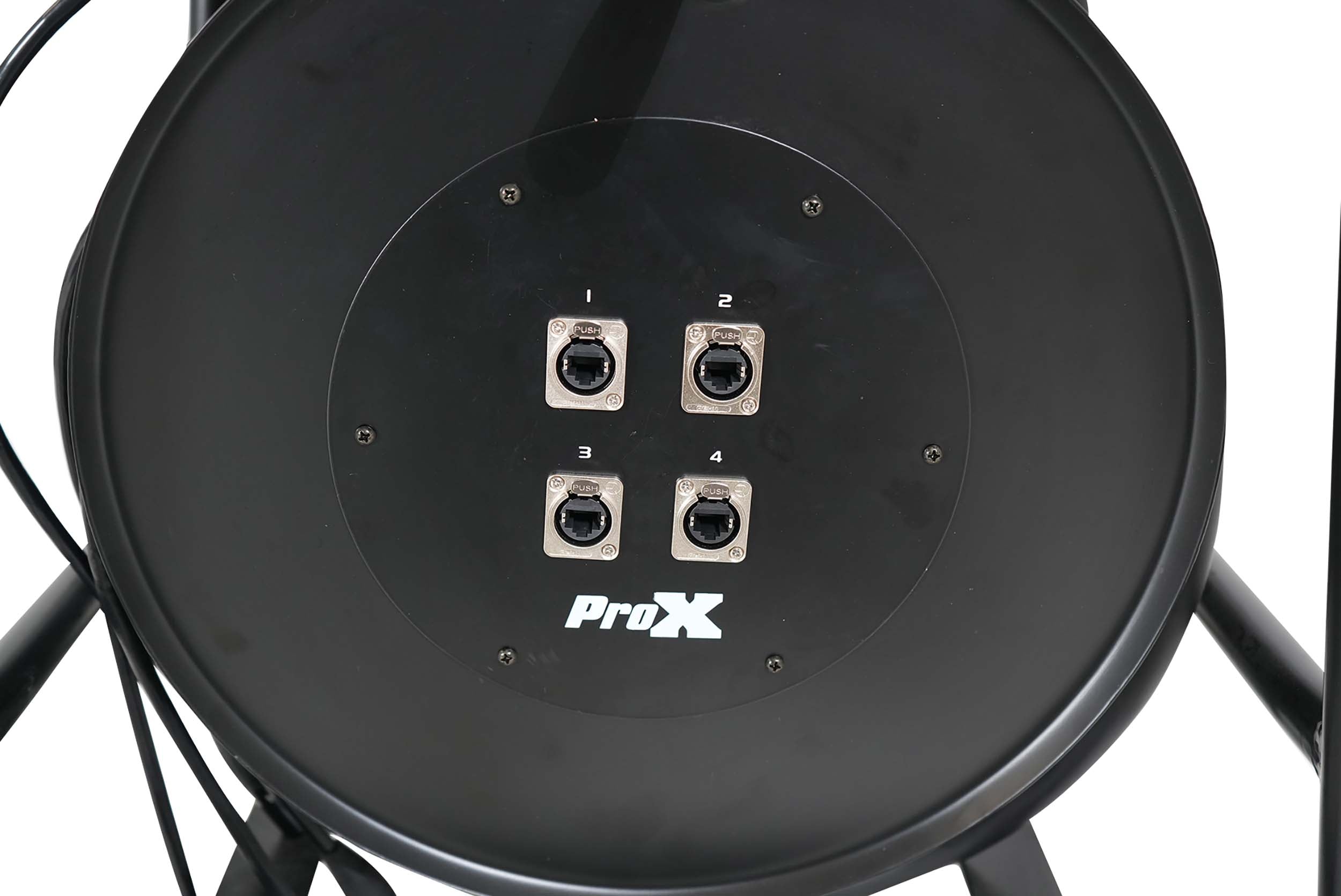 ProX XC-SBCAT6100X4DRUM 100 ft Shielded Cat6 Cable Reel 4-Line F, UTP, 24 AWG