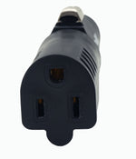 ProX XC-ADTR1MED515R Edison NEMA 5-15R Female to TRUE1 Male Black Locking Power Connector Adapter