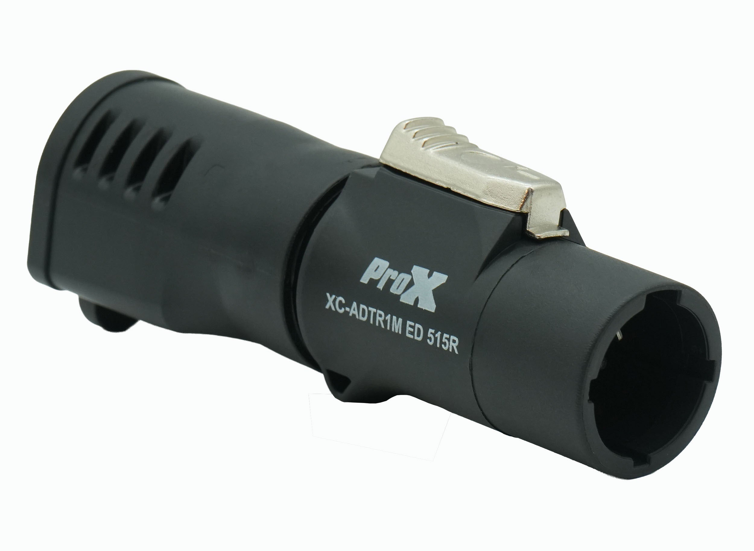 ProX XC-ADTR1MED515R Edison NEMA 5-15R Female to TRUE1 Male Black Locking Power Connector Adapter