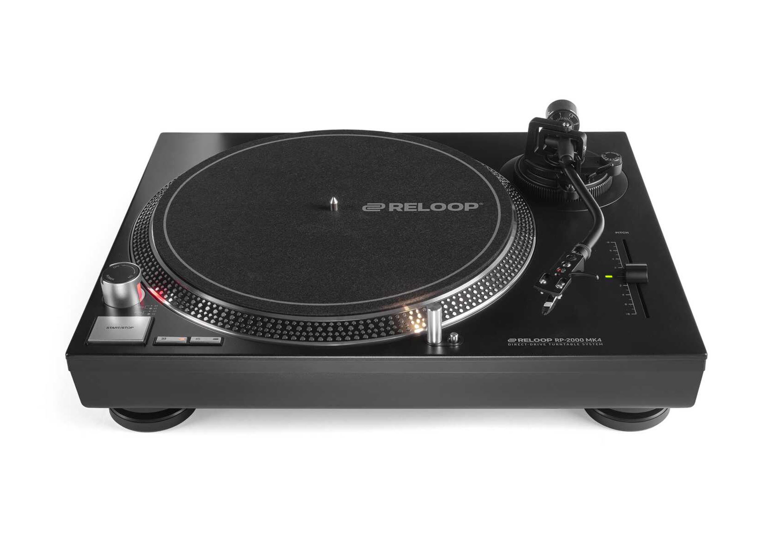 Reloop RP-2000 MK4 Direct Drive DJ Turntable - Black