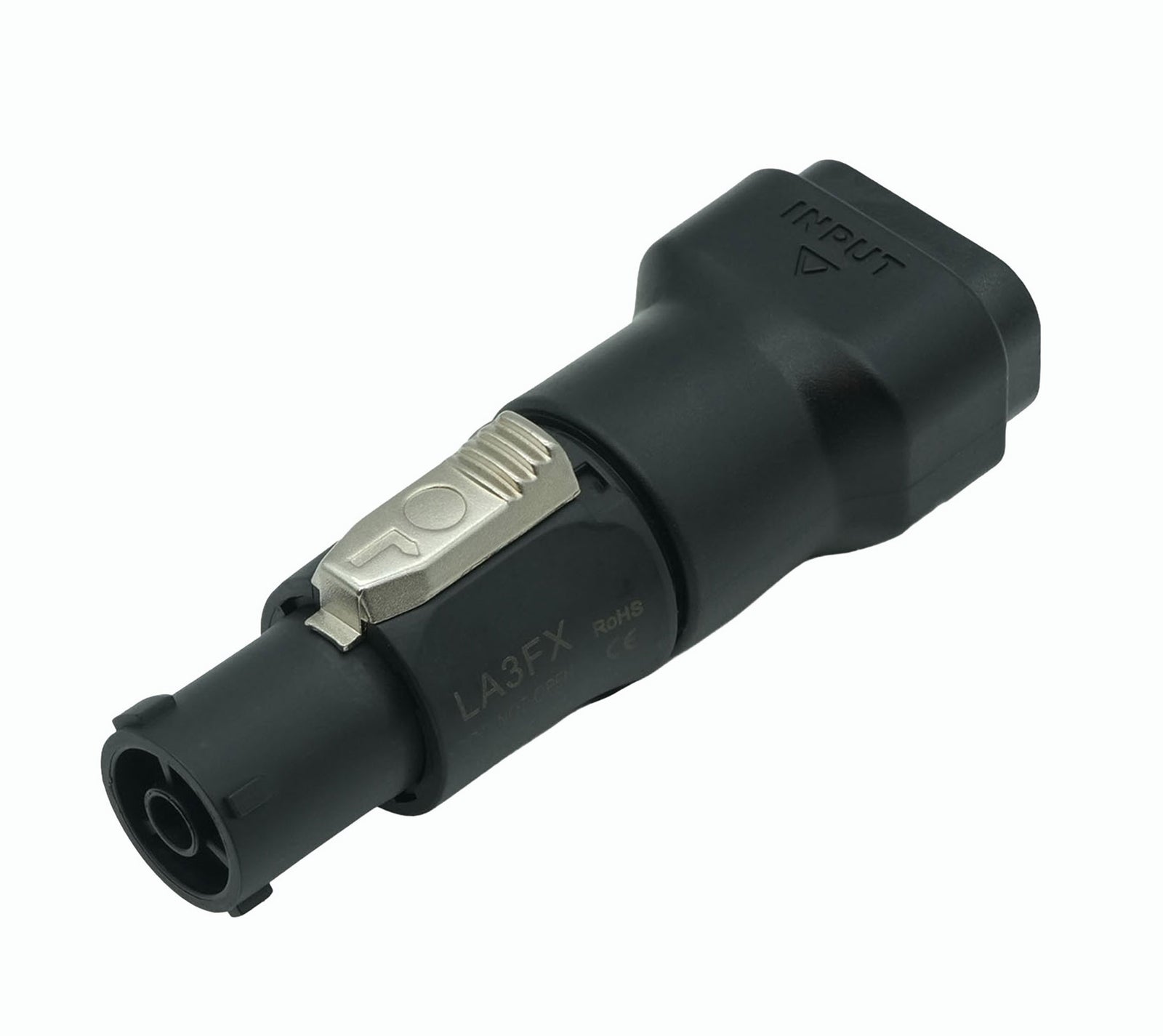 ProX XC-ADTR1FIEC IEC C14 Female to True1 Female Black Locking Connector Power Coupler Adapter