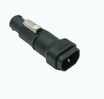 ProX XC-ADTR1FIEC IEC C14 Female to True1 Female Black Locking Connector Power Coupler Adapter