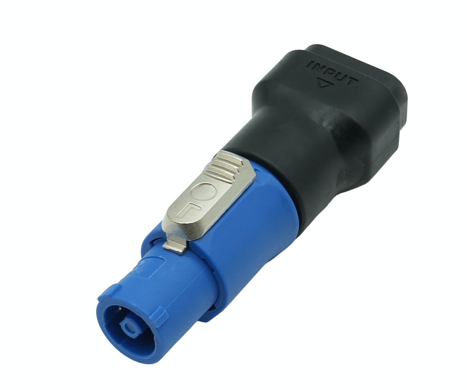 ProX XC-ADPWCFIEC IEC C14 Female to PowerCON Female Blue Locking Connector Power Coupler Adapter