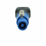 ProX XC-ADPWCFIEC IEC C14 Female to PowerCON Female Blue Locking Connector Power Coupler Adapter