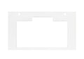 Magma MGA51112, Groove Terminal Faceplate Prime 4 G2 - White