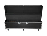 ProX XS-LCD80100WX2 Universal Dual Monitor and TV Flight Case Adjustable for 80"–100" Flat Panel LED and LCD Displays with 4 Casters