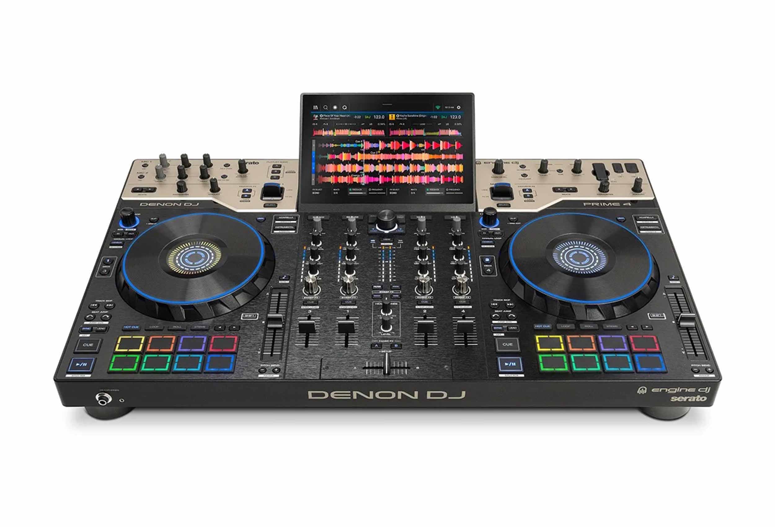 Denon DJ PRIME 4 G2 4-Channel Standalone DJ System with Stems, FX and Lighting