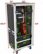 ProX XZF-GTRX5W Guitar, Bass Instrument Case with Storage Drawer, Poland