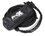ProX XC-SB8XLR2CAT25 25 Ft. XLR Stage Box Snake 8 XLR-F Send Inputs and 2 CAT6 Connections