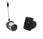 ProX XC-SO2DF Seetronic Dual-Channel Fiber Socket with Automatic Sealing Shutter IP65 Rated