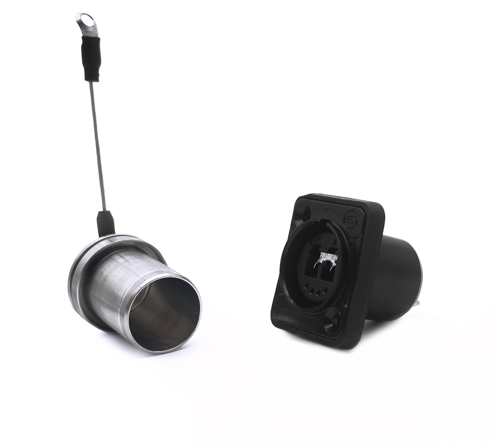 ProX XC-SO2DF Seetronic Dual-Channel Fiber Socket with Automatic Sealing Shutter IP65 Rated