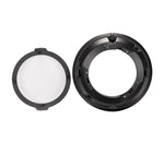 Elation Professional KL CORE IP Bowens Mount Adapter 100mm ID - Black
