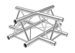 Global Truss TR-96119-41, Aluminum Truss Segment with Connecting Hardware - 8.63 in