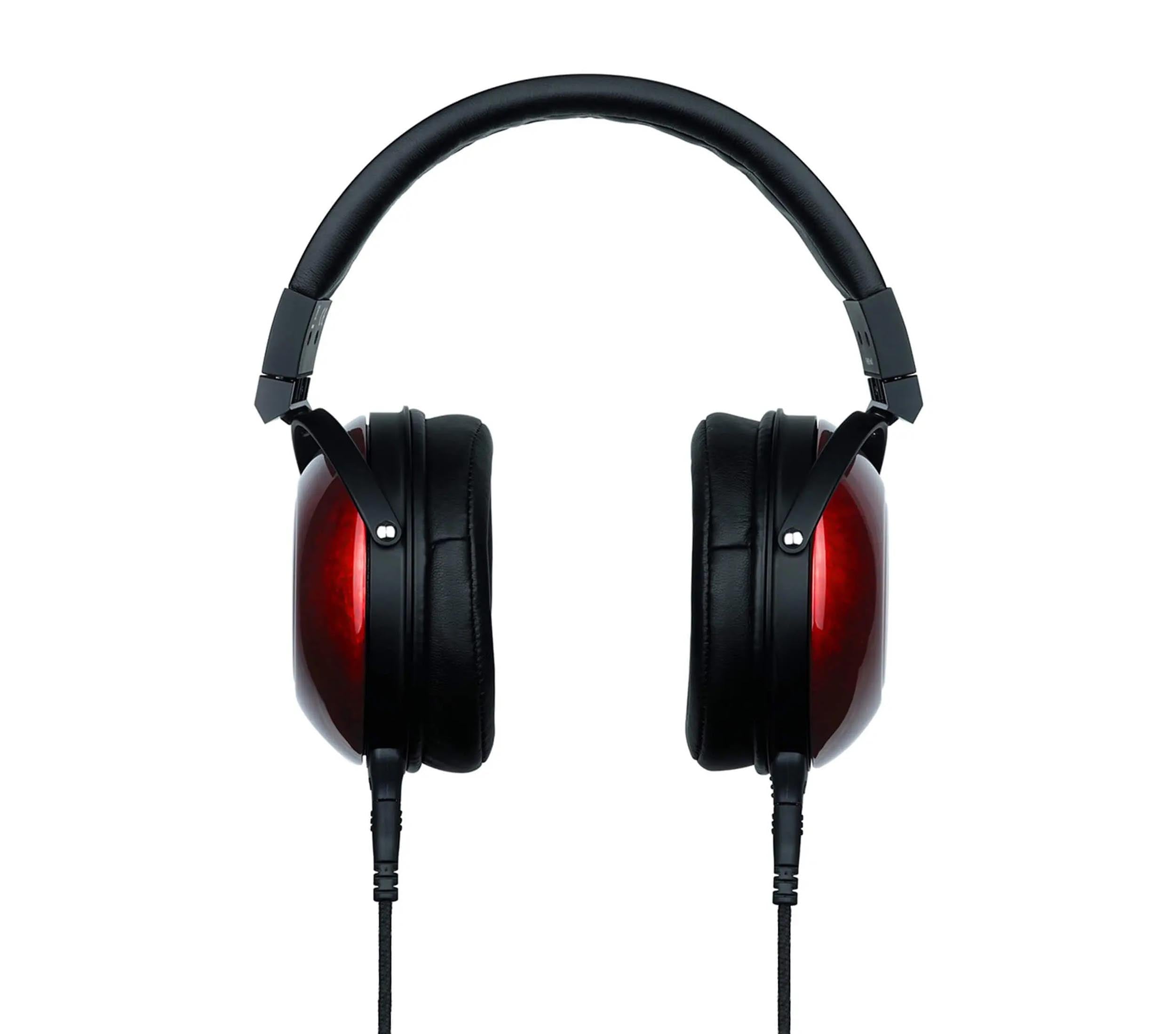 B-Stock: Fostex TH900mk2 Limited Edition Dynamic Headphones with Bordeaux Urushi Lacquer Closed - Back