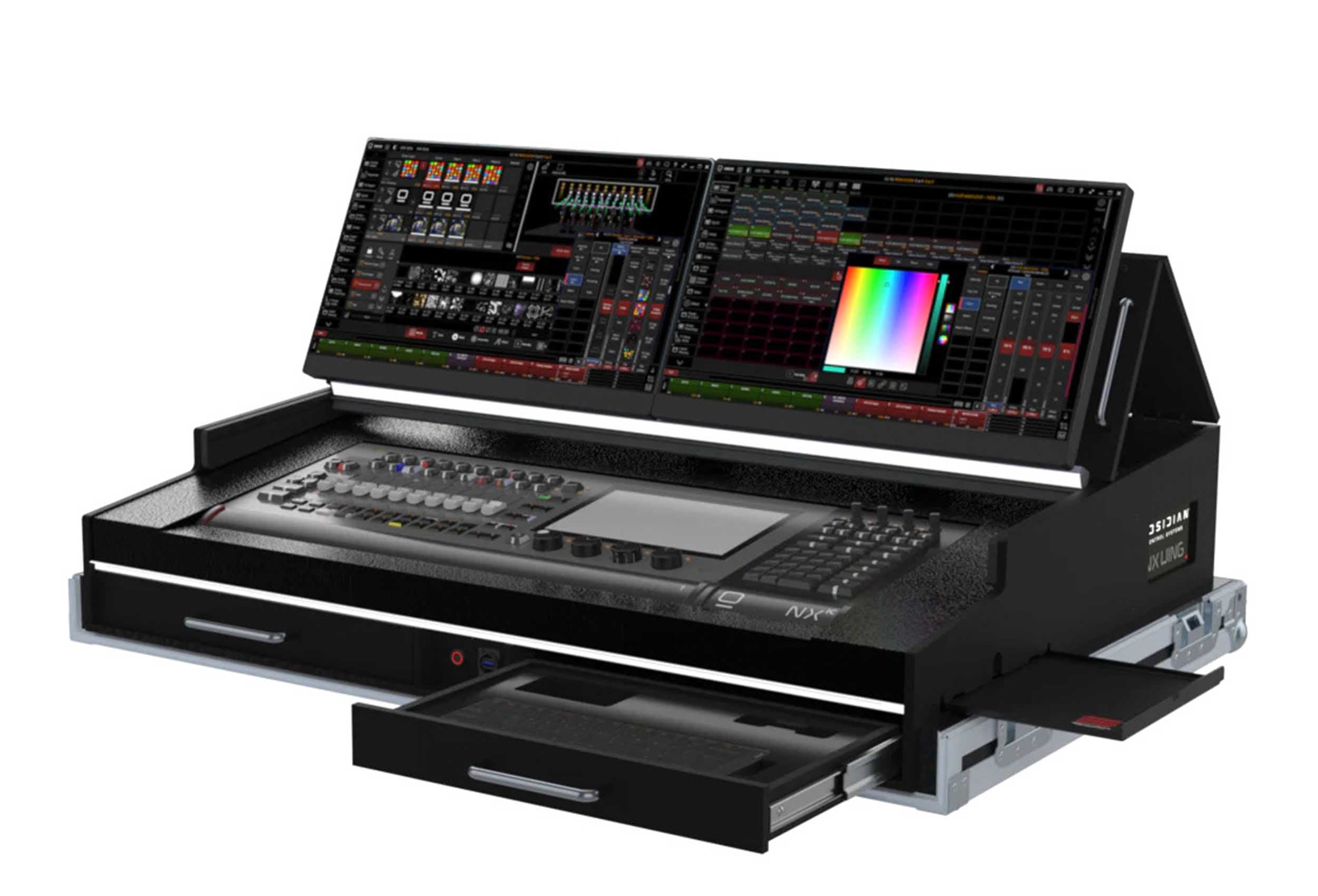 ProX XSM-OBNX1NXK Flight Case for Avolites Obsidian Lighting Controllers