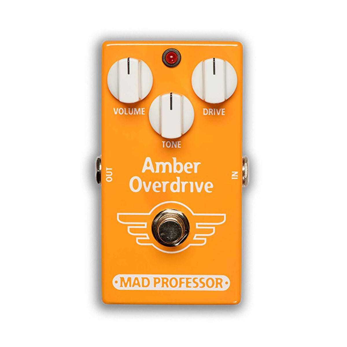 Mad Professor Amber Overdrive Pedal with Fat Saturated Tone