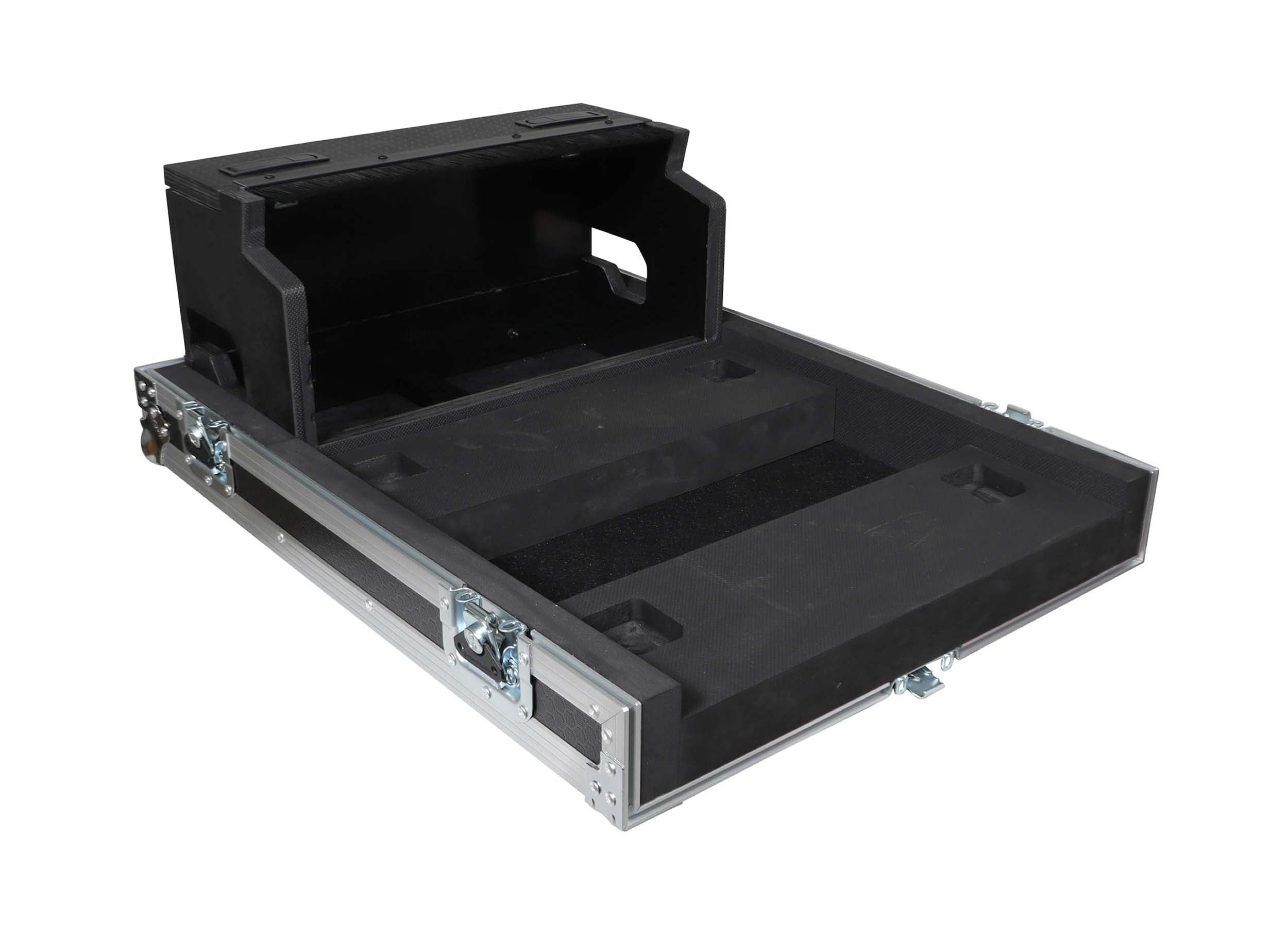 ProX XS-BWINGCOMPACTDHW ATA Flight Case for Behringer WING Compact Doghouse Compartment and Caster Wheels