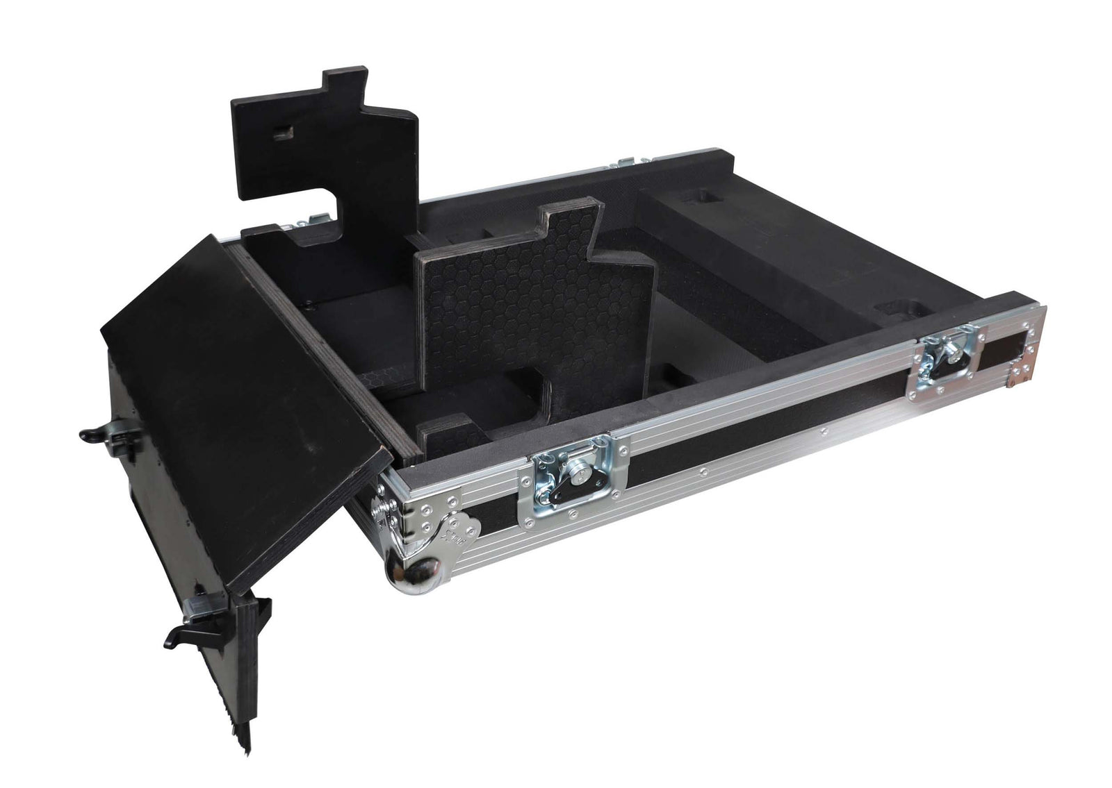 ProX XS-BWINGCOMPACTDHW ATA Flight Case for Behringer WING Compact Doghouse Compartment and Caster Wheels
