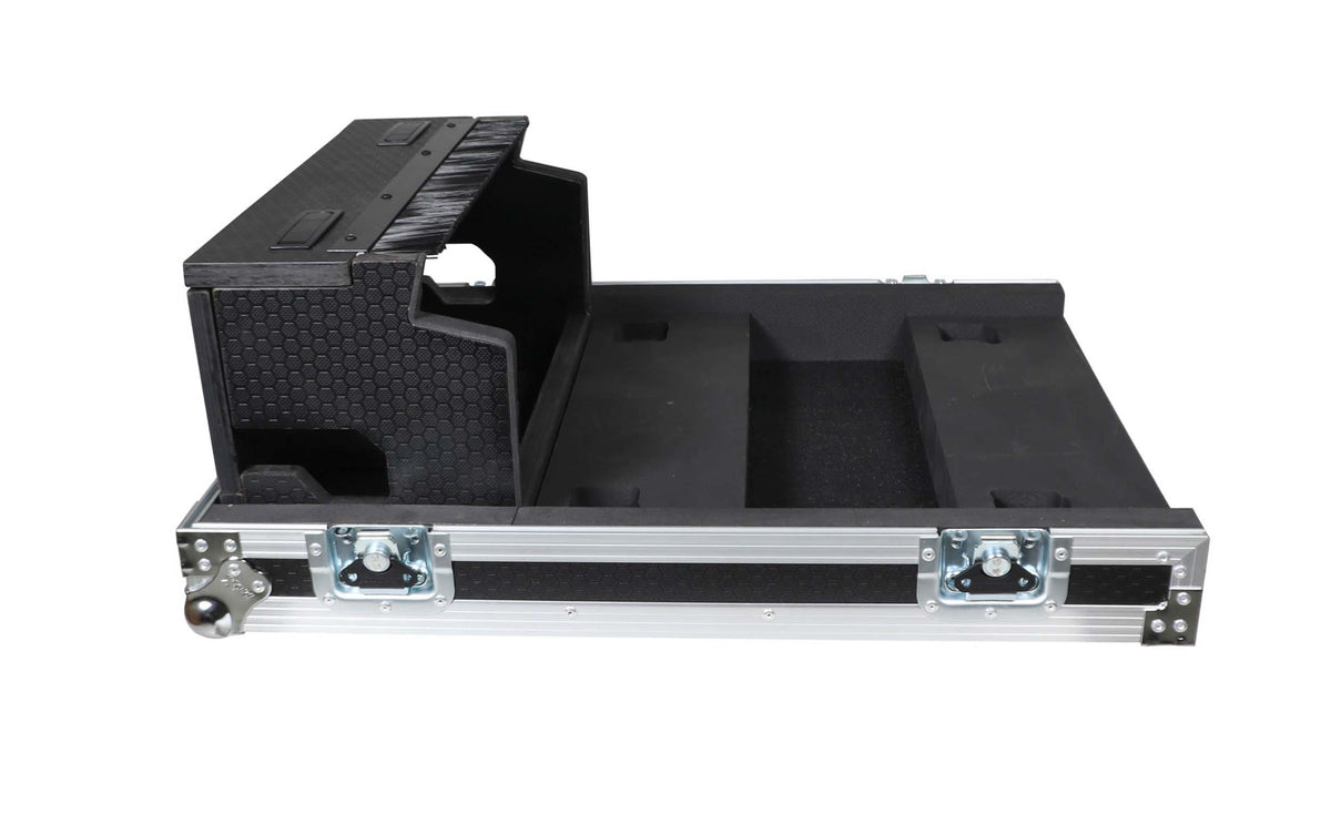 ProX XS-BWINGCOMPACTDHW ATA Flight Case for Behringer WING Compact Doghouse Compartment and Caster Wheels