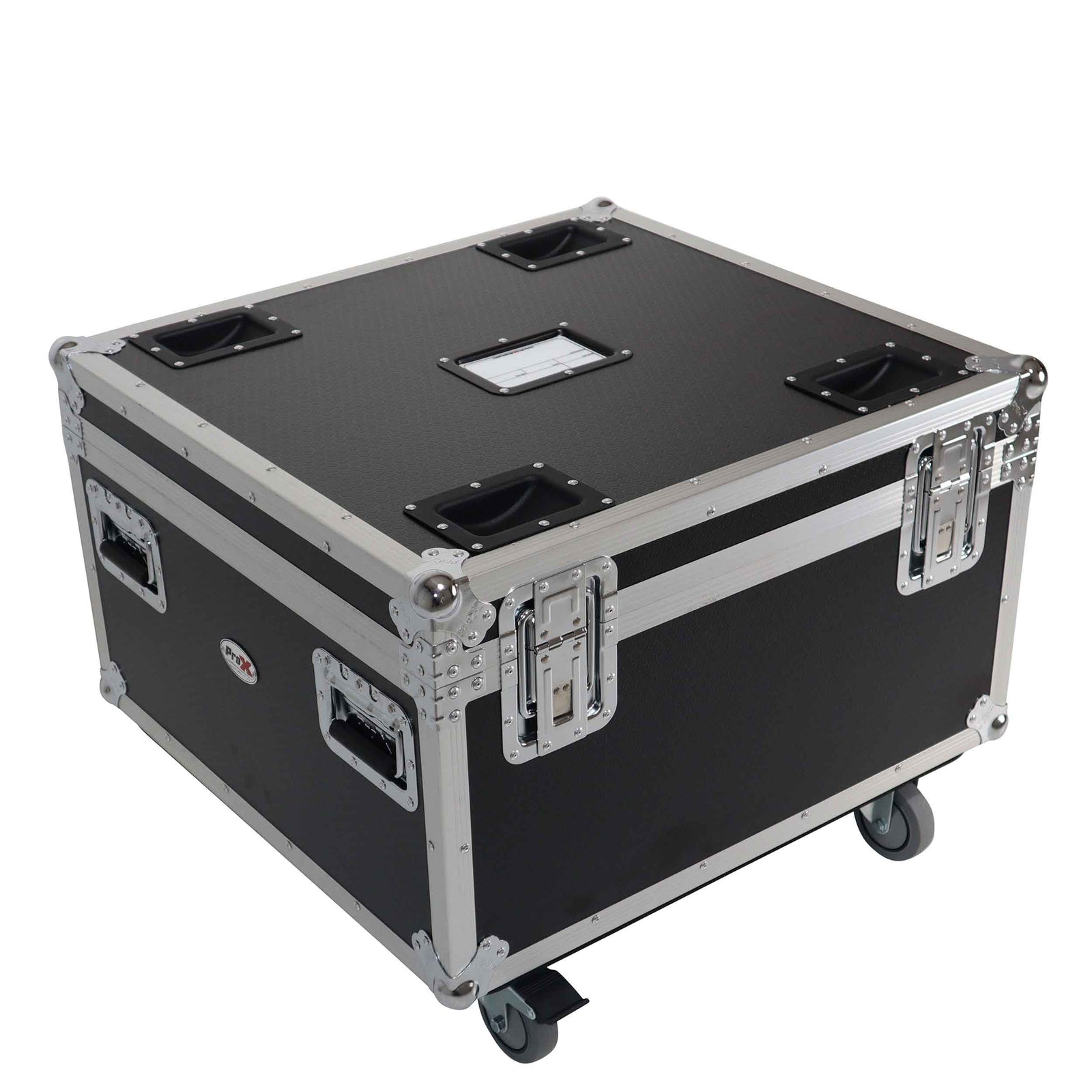 ProX XS-PARU48W Par Can Universal Utility Case with 4 Wheels Holds 4 Large or 8 Slim LED Par Lights