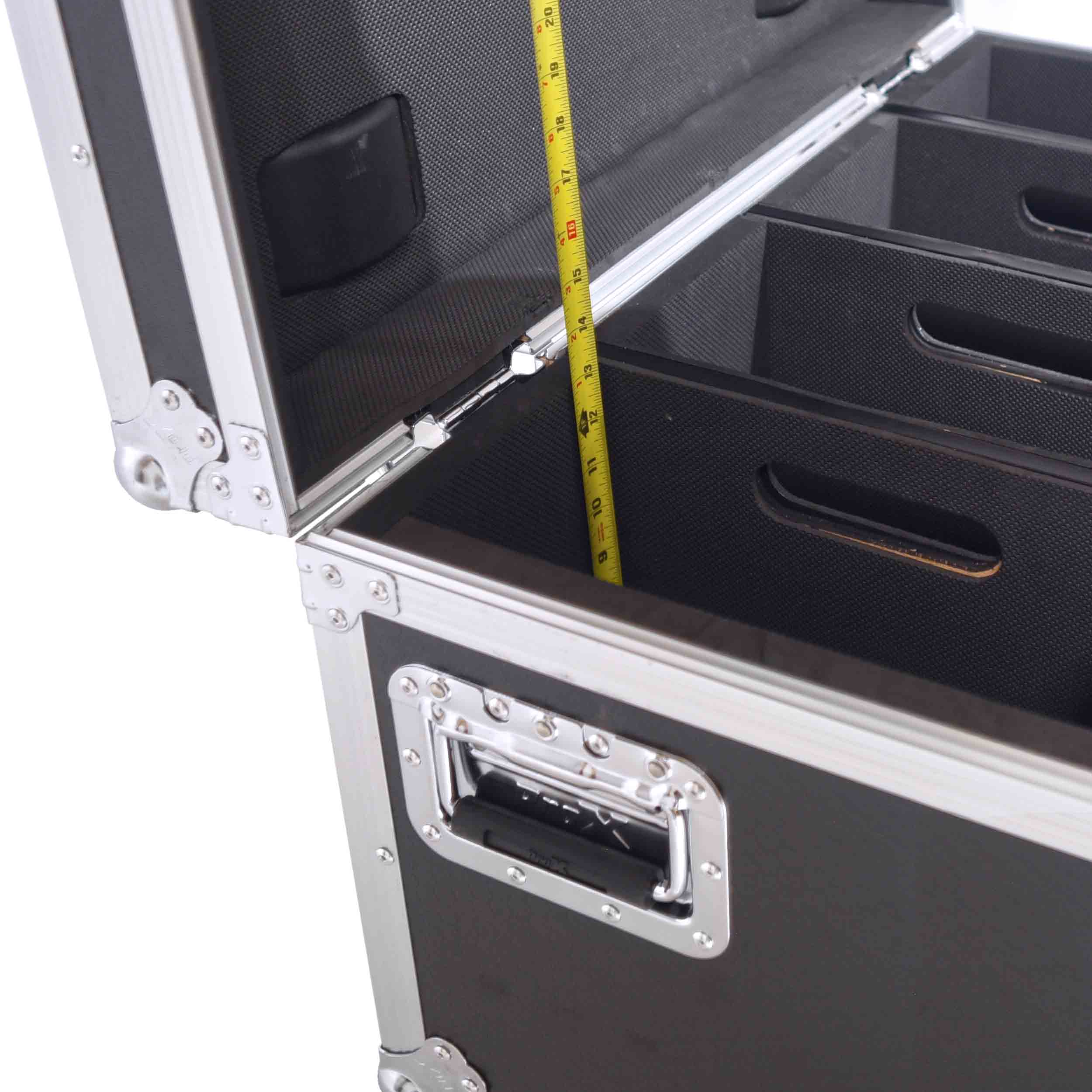 ProX XS-PARU48W Par Can Universal Utility Case with 4 Wheels Holds 4 Large or 8 Slim LED Par Lights