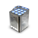 CHAUVET Professional WELLFITXX6, 6 Pack IP65 LED lights with Charging Case