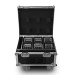 CHAUVET Professional WELLFITXX6, 6 Pack IP65 LED lights with Charging Case