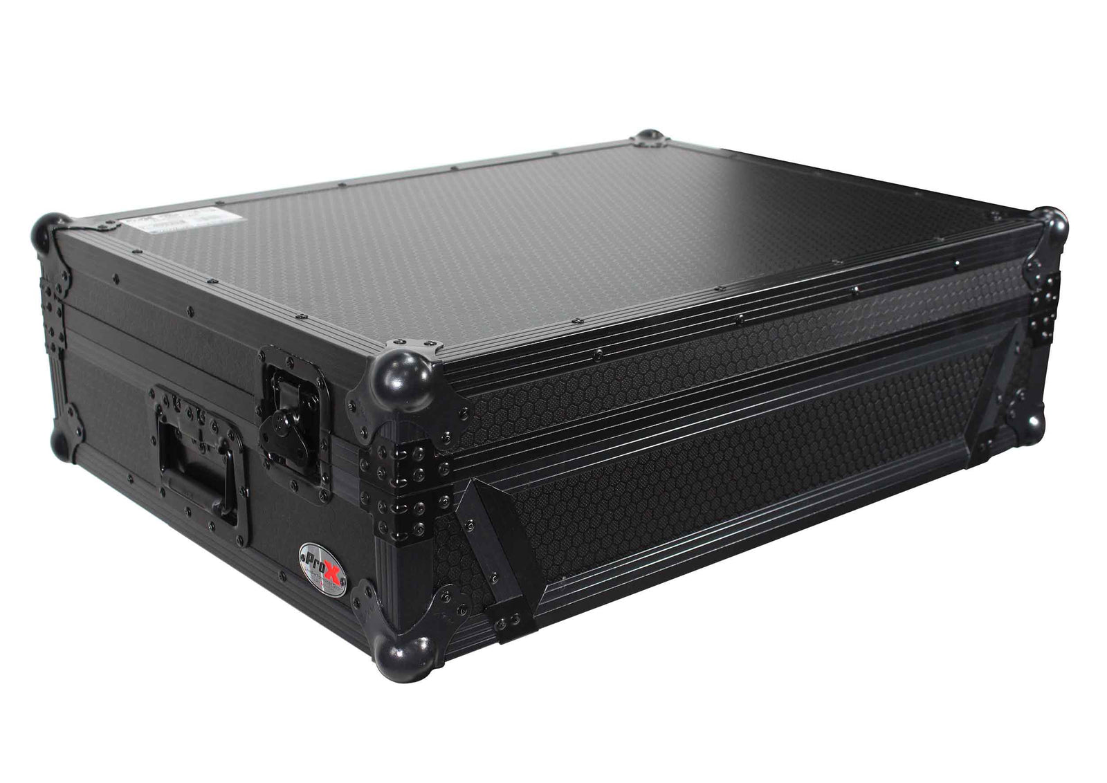 ProX XS-PRIME4MK2WBL ATA Flight Case with Wheels for Denon DJ PRIME 4 G2 PRIME 4 MK2 Controller 1U Rack Space, Black Finish
