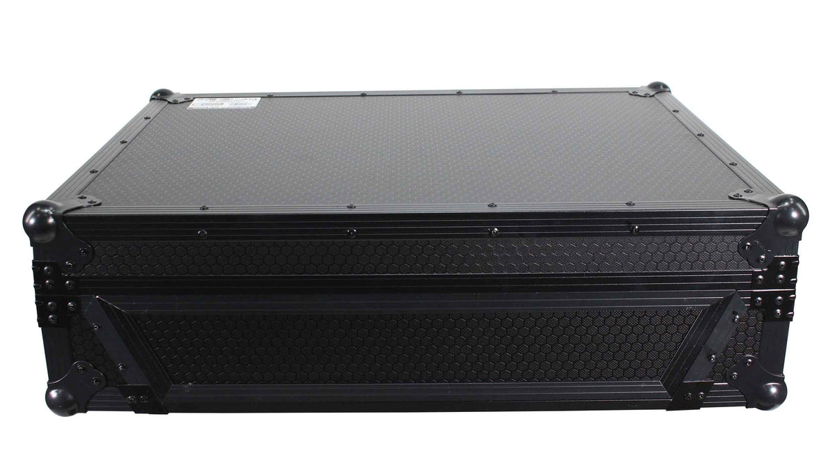 ProX XS-PRIME4MK2WBL ATA Flight Case with Wheels for Denon DJ PRIME 4 G2 PRIME 4 MK2 Controller 1U Rack Space, Black Finish