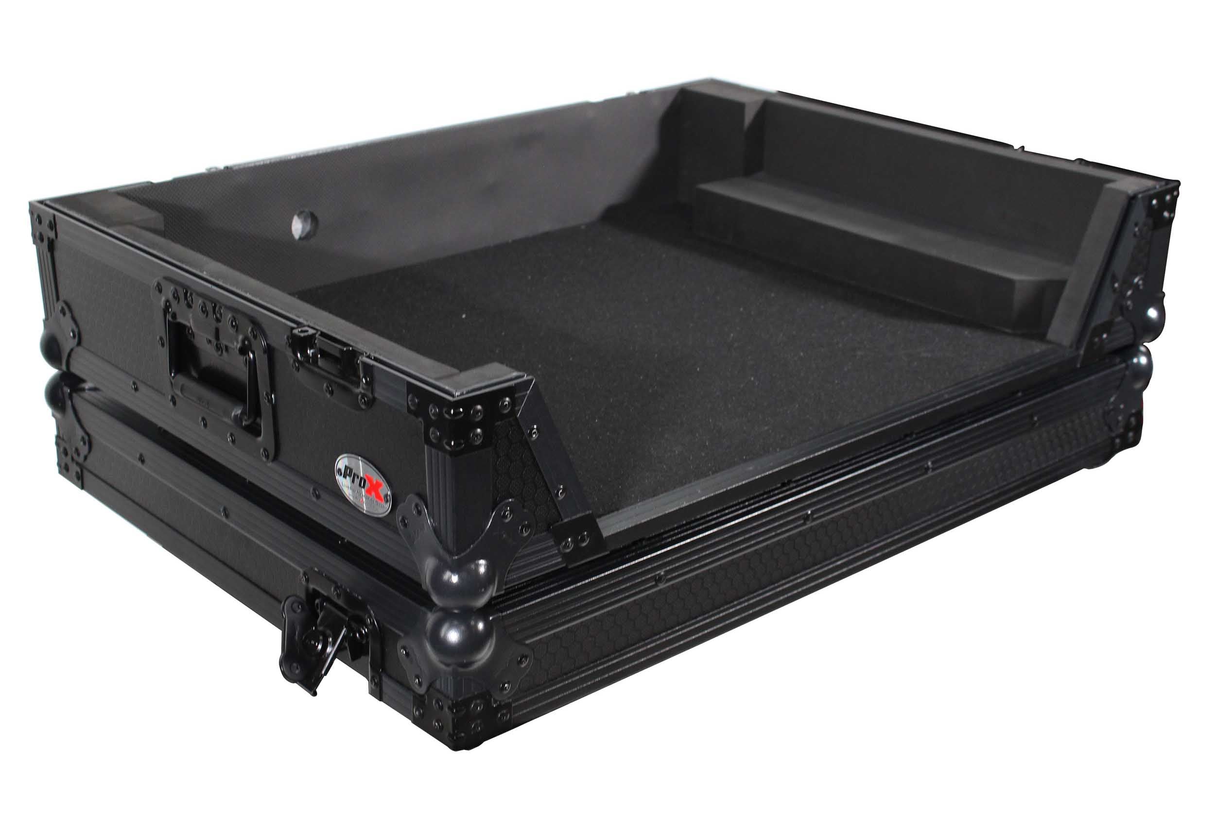 ProX XS-PRIME4MK2WBL ATA Flight Case with Wheels for Denon DJ PRIME 4 G2 PRIME 4 MK2 Controller 1U Rack Space, Black Finish