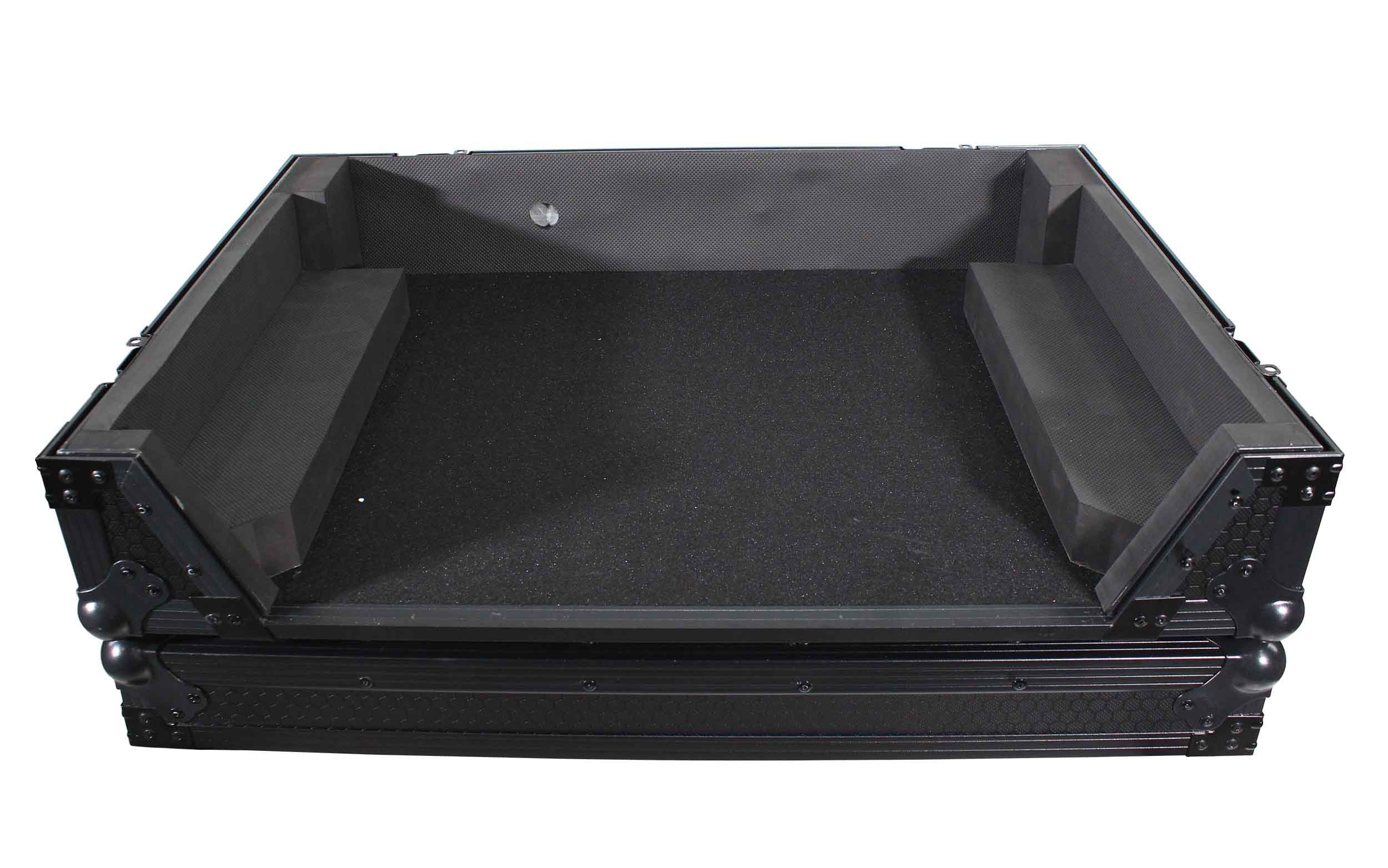 ProX XS-PRIME4MK2WBL ATA Flight Case with Wheels for Denon DJ PRIME 4 G2 PRIME 4 MK2 Controller 1U Rack Space, Black Finish