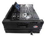ProX XS-PRIME4MK2WBL ATA Flight Case with Wheels for Denon DJ PRIME 4 G2 PRIME 4 MK2 Controller 1U Rack Space, Black Finish