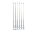 ProX XSQ-60X6 Stage Legs Pack of 6, 2" Aluminum Tubing