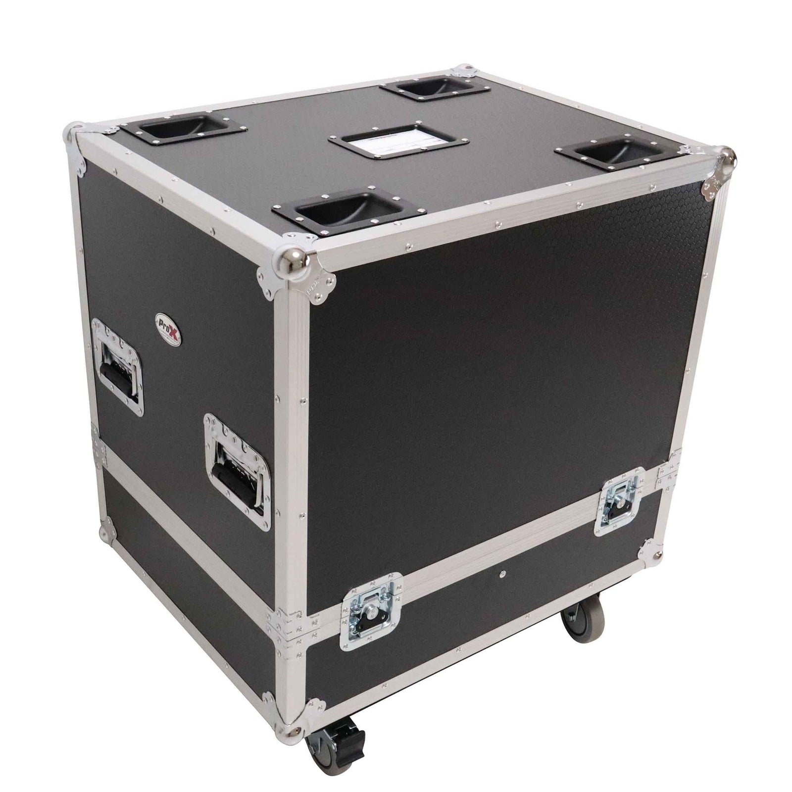 ProX XS-SP2X252013W Universal Dual Speaker Flight Case for 2x JBL EON ONE PA Systems, Fits Speakers