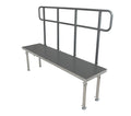 ProX XSQ-GR8FTPRO MK4 8 Ft Professional Single Guard Rail for StageQ Portable Stage Platform