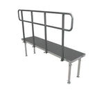 ProX XSQ-GR8FTPRO MK4 8 Ft Professional Single Guard Rail for StageQ Portable Stage Platform